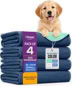 Utopia Bedding Washable Pee Pads for Dogs 34" x 36" (Pack of 4), Waterproof Incontinence Bed Pads for Adults, Elderly and Kids, Heavy Absorbency Pet Training Pads for Sofa and Couch (Green, Blue) - Image 13