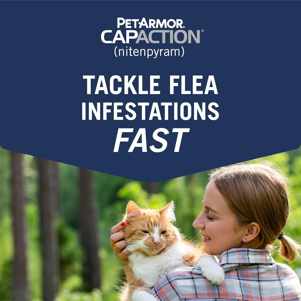 PetArmor oral flea medicine for kittens active ingredient nitenpyram label details