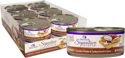 Wellness CORE Signature Selects Flaked Adult Canned Wet Cat Food, Natural, Protein Rich, Grain Free, Skipjack Tuna and Wild Salmon Entre Recipe, 2.8 oz, Pack of 12 Cans - Image 11