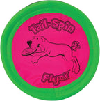 Booda Tail-Spin Flyer 10-inch dog toy front view