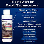 Show Out spray bottle set for equine mud fever treatment