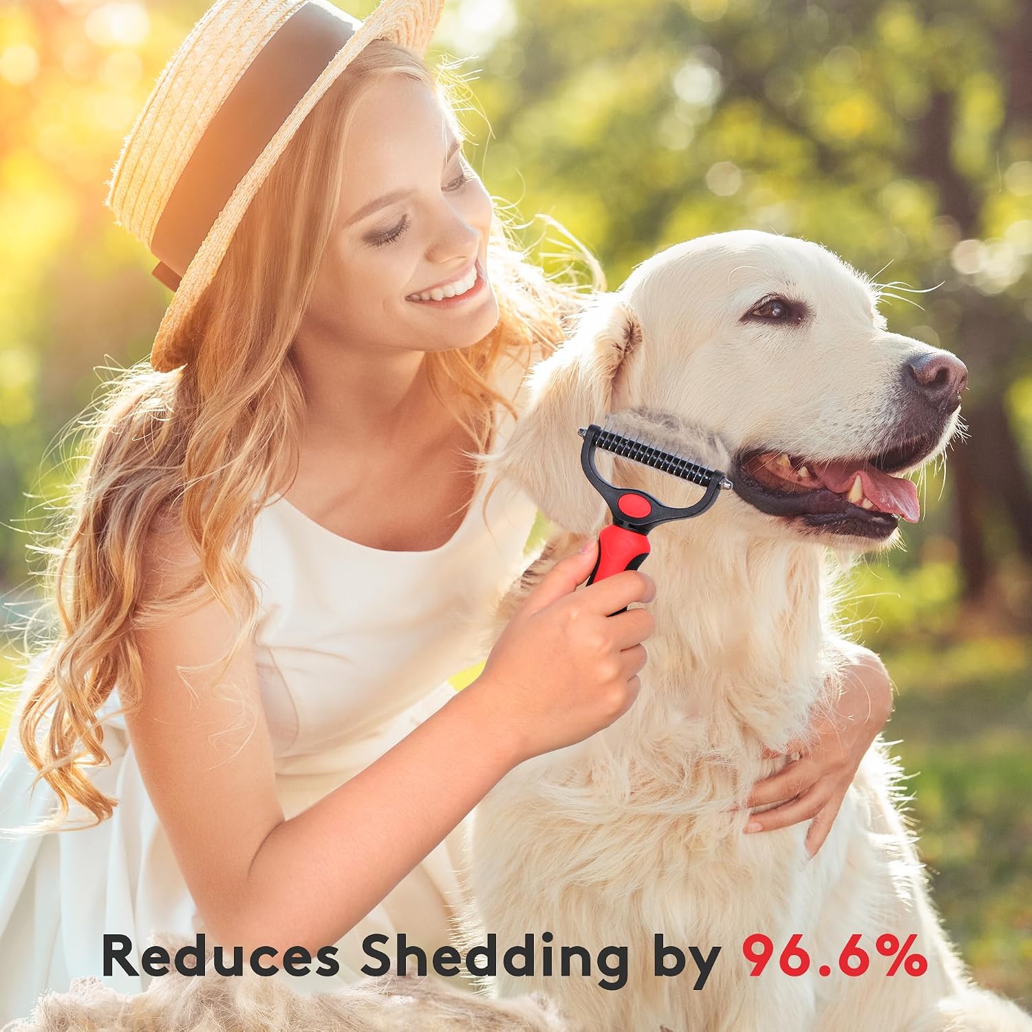 Tpotato professional grooming kit for long-haired pets