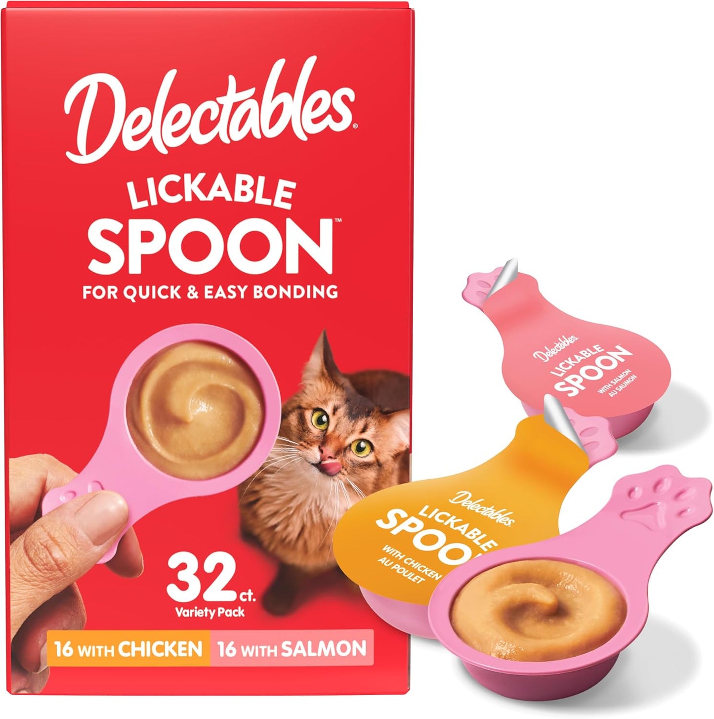 Delectables Lickable Spoon variety pack front view