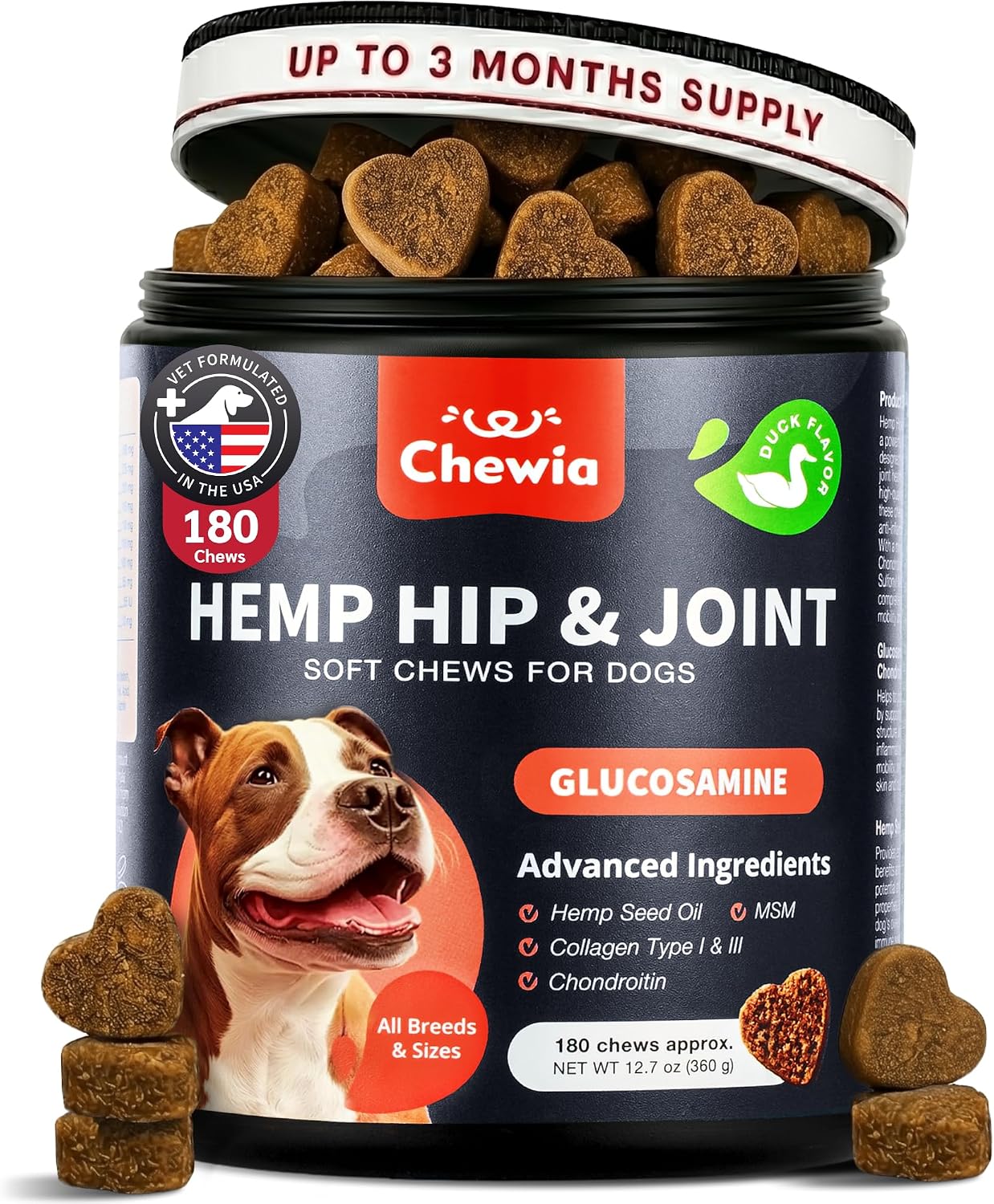 Probiotics for Dogs Gut Health, Digestion, Immunity, Yeast Balance, Itchy Skin, Allergies Support - Dog Probiotic Chews with Digestive Enzymes for Gut Flora- Soft Treats with Pumpkin and Yeast Powder - Image 13