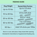 The Pets Table twenty eight pack dog oral hygiene sticks