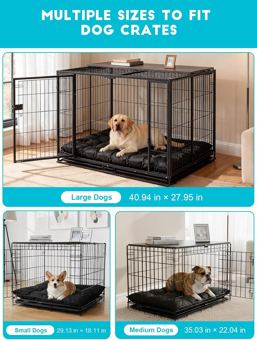 Waterproof lining demonstration on Souyiru kennel pad