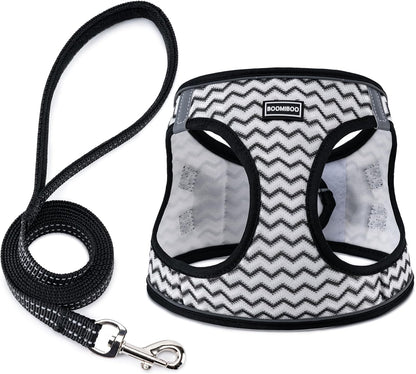 BOOMIBOO extra small cat and dog harness triple layer security overview
