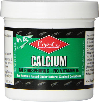 Rep-Cal Phosphorous-Free Calcium Powder bottle front view