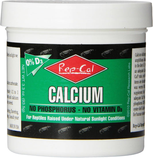 Rep-Cal Phosphorous-Free Calcium Powder bottle front view