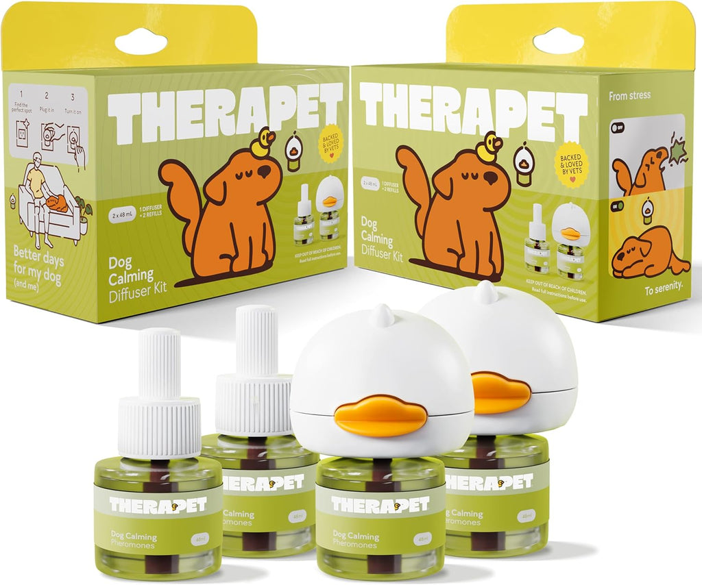 TheraPetMD 60-Day Dog Calming Diffuser Kit - Dog Pheromone Diffuser for Stress, Destructive Behavior, Pee Accidents, Separation Anxiety, Barking, Aggression & Chewing - 60-Day Refills Included - Image 9