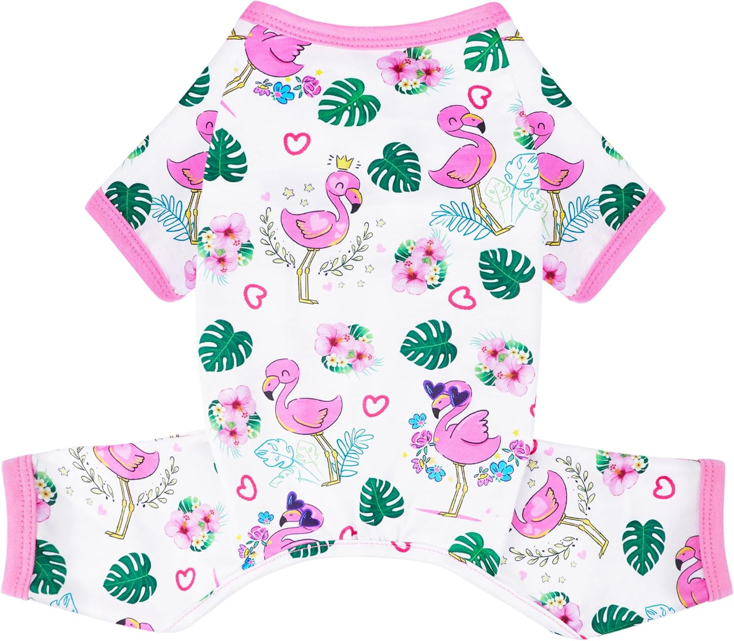 Back view of viunimo four leg pet clothes for chihuahuas and yorkies