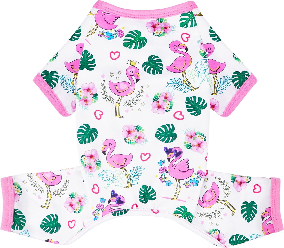 Back view of viunimo four leg pet clothes for chihuahuas and yorkies