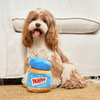 Interactive dog toy for scent work and foraging exercises