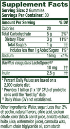 Align Dualbiotic, Prebiotics and Probiotics for Women and Men, Probiotics for Digestive Health, Prebiotics Help Nourish Good Bacteria, Natural Fruit Flavors, 60 Probiotic Gummies - Image 6