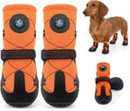 Dog Shoes for Hot Pavement, Rotary Dial Dog Boots for Small Medium Large Dogs with Breathable Mesh & Non-Slip Soles for Hiking, Camping & Summer Walks6 - Image 9