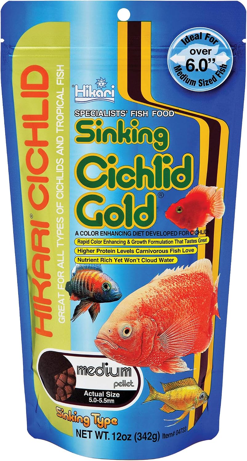 Hikari 12-Ounce Sinking Cichlid Gold Pellets for Pets, Mini - Image 12
