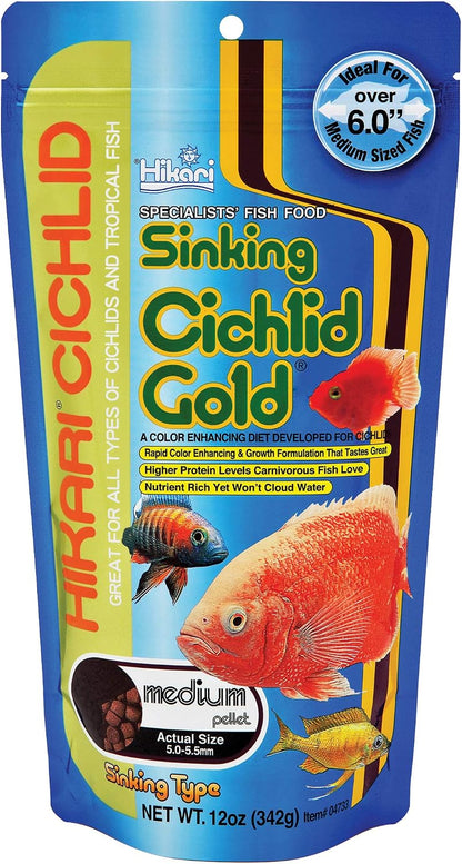 Hikari 12-Ounce Sinking Cichlid Gold Pellets for Pets, Mini - Image 12