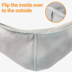 Interior padding of CynosCape travel sling for pets