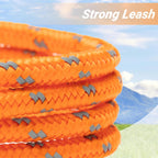 Close up of reflective rope texture