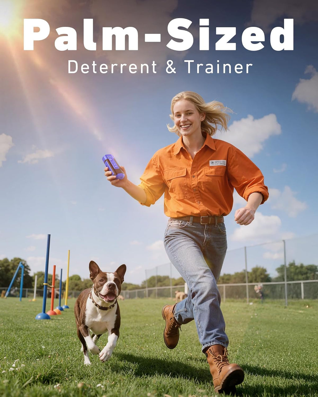 Tuituita dog deterrent device set for neighbor dog training