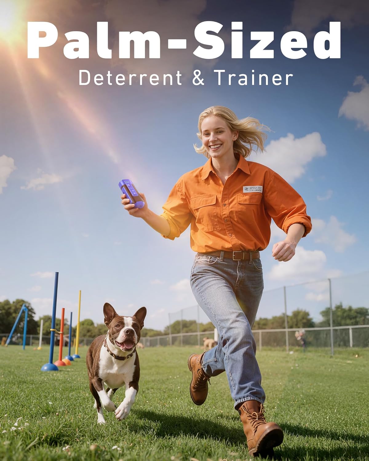 Tuituita dog deterrent device set for neighbor dog training