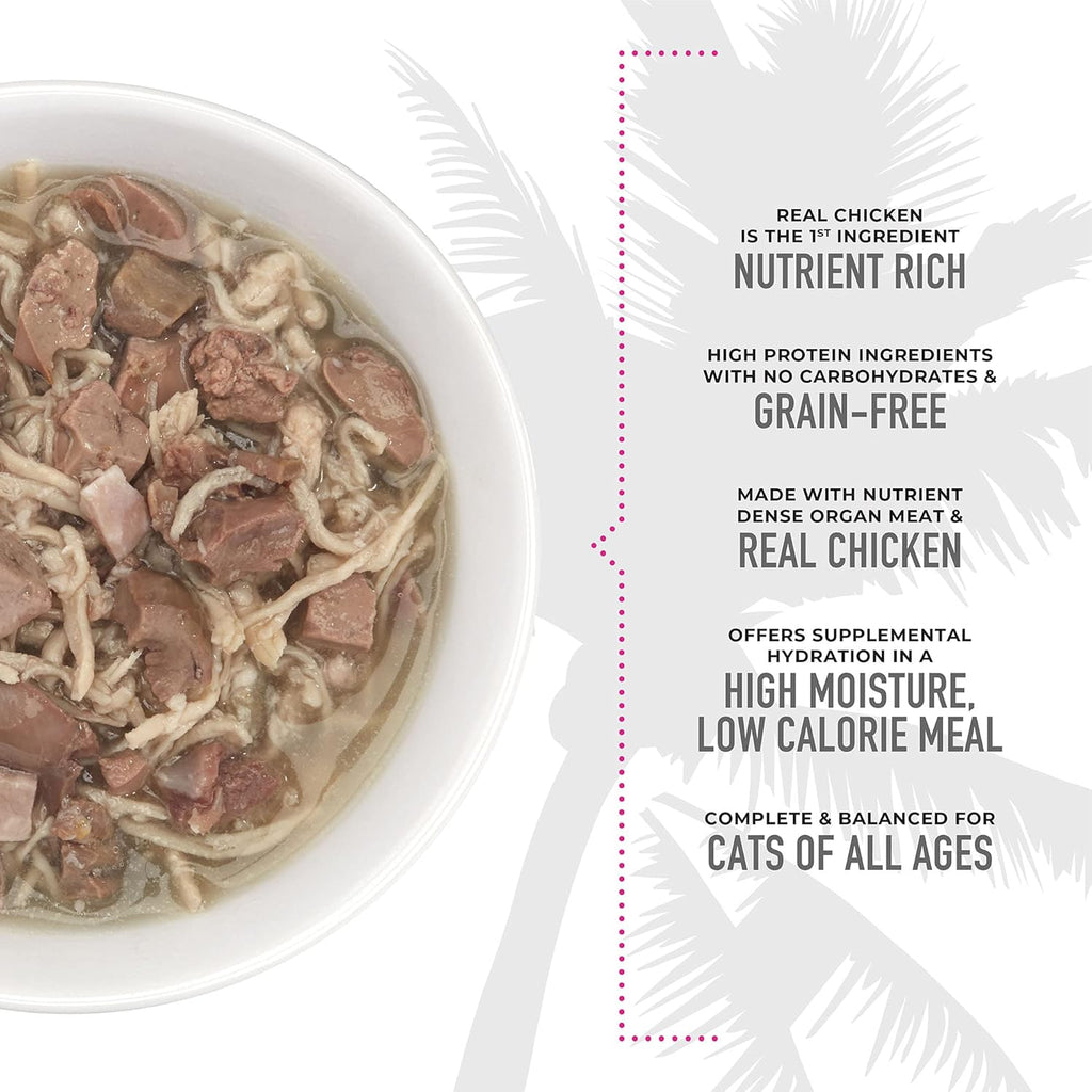 Serving suggestion of wet cat food in a ceramic bowl