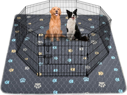 Aitmexcn Washable Puppy Dog Pee Pad, 2PCS 100% Waterproof Whelping Training Mat for Puppy/Senior Dog, Fast Drying Reusable Puppy Pads for Indoor, Outdoor and Car Travel- 24'' x 36'' - Image 12