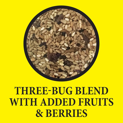 Wild Delight bird food label showing ingredients