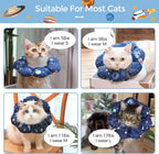 USA imported premium cat Elizabethan collar on a pet
