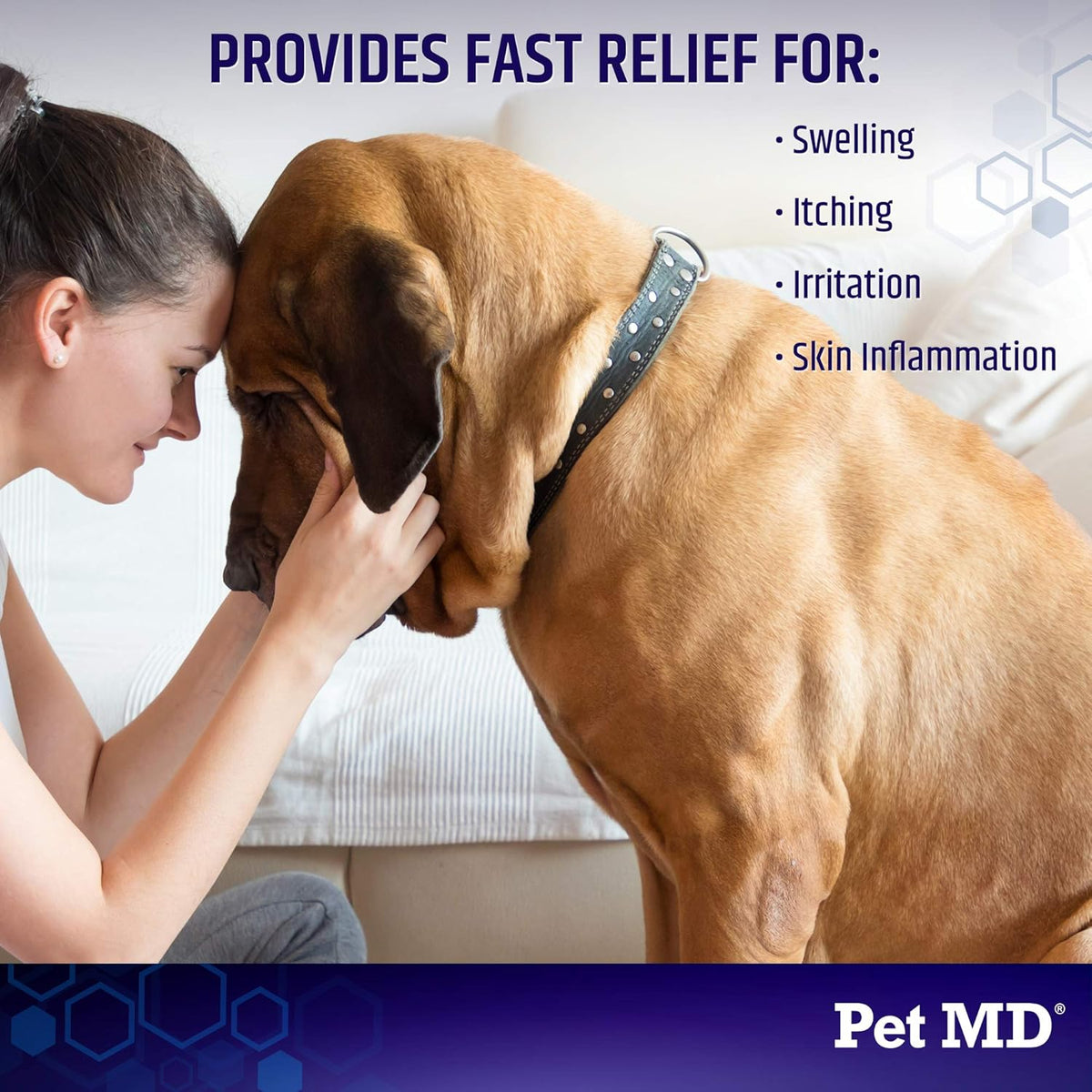 Pet MD one percent hydrocortisone topical anti itch formula for horses