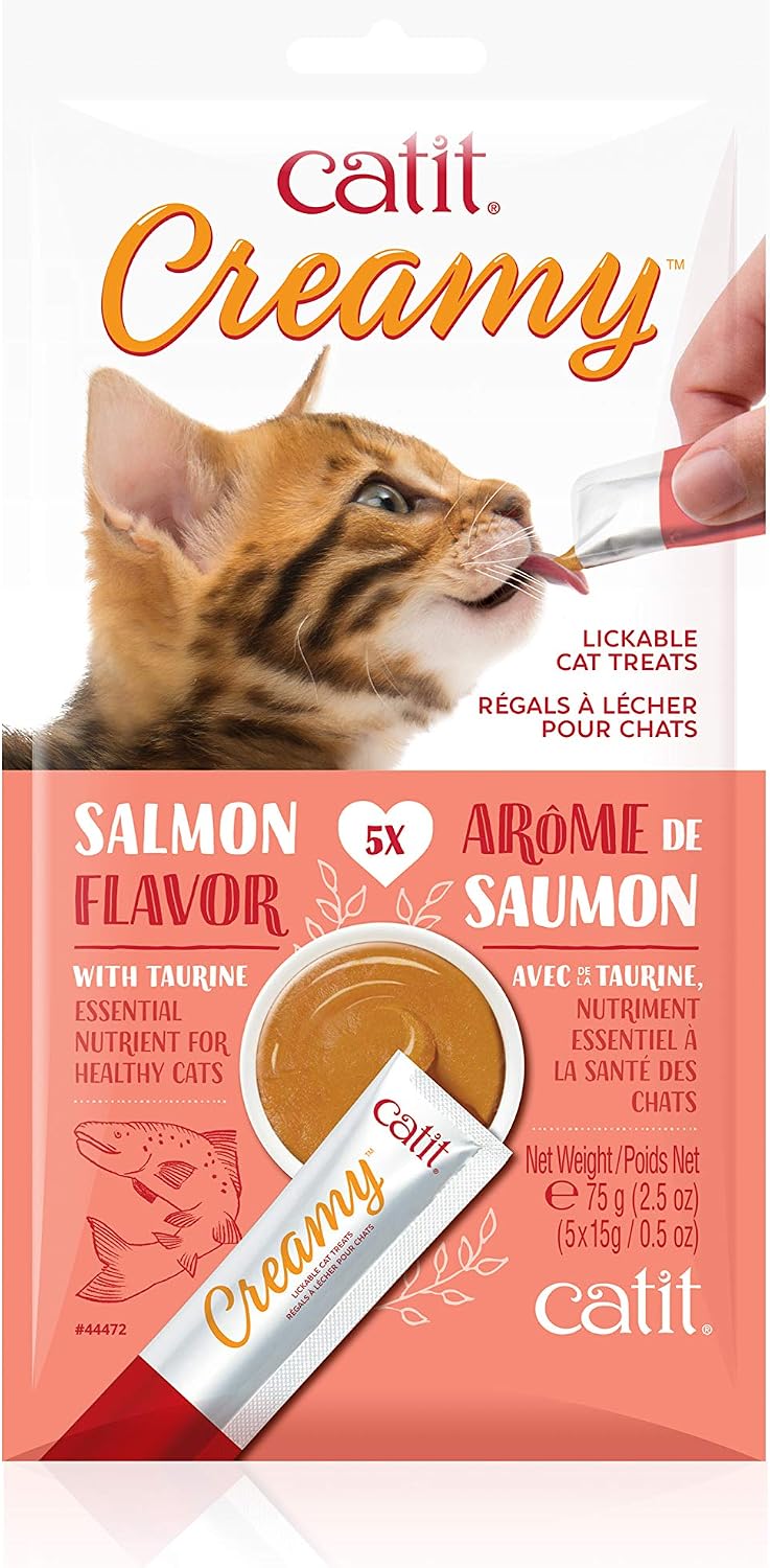 Catit Creamy Lickable Cat Treat, Healthy Cat Treat, Chicken & Liver, 5 Count (Pack of 30) - Image 9