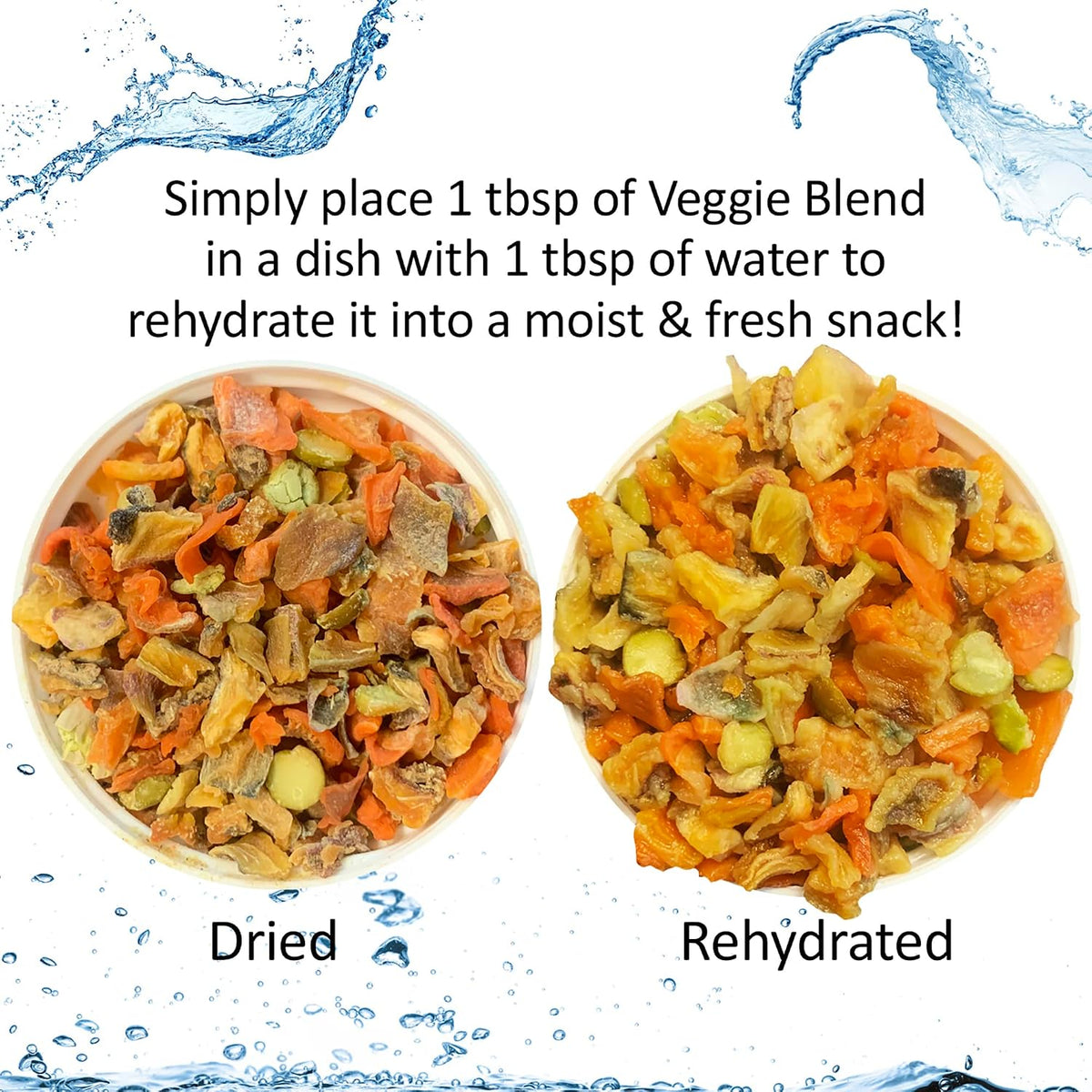 Small pet enjoying natural vegetable treat from bowl