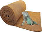 Hamiledyi 35.4x15.7" Reptile Carpet Coconut Fiber Substrate Large Lizard Cage Mat Coco Fiber Liner Snake Bedding Natual Coconut Fiber Carpet for Bearded Dragon Turtles Iguana Tortoises - Image 13
