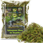Sukh Sphagnum Moss for Reptiles - Terrarium Reptiles Moss Green Dried Peat Moss Habitat Bedding Moss for Snakes Turtle Frog Gecko and Other Reptiles Substrate (5, Ounces) - Image 11