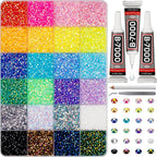Worthofbest bedazzler kit front view with storage box