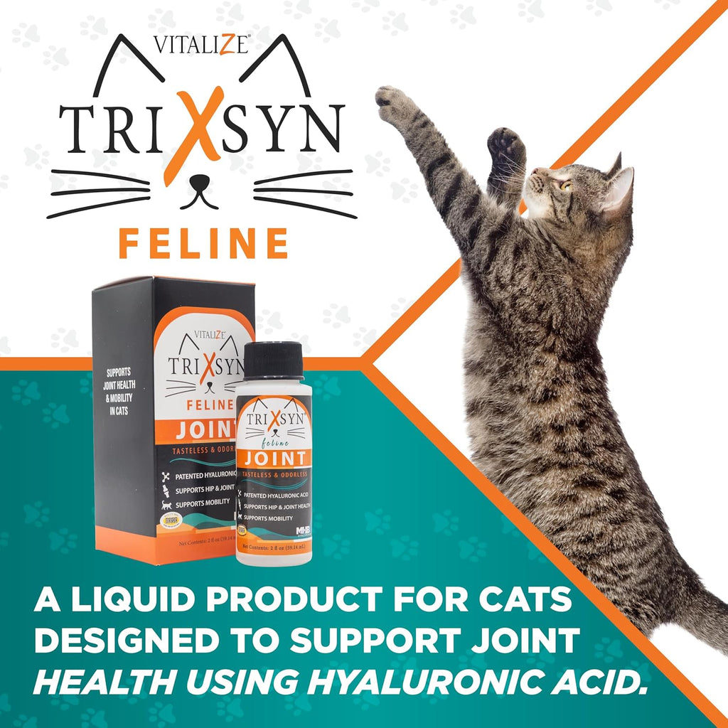 Trixsyn Feline 2 fluid ounce bottle packaging details