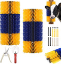Chewoof 2 Pack Livestock Scratching Brushes front view