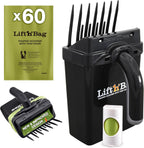 Neater Pet Brands Lift N' Bag 2.0 Dog Pooper Scooper with Bag Attachment & 22" Pole for Small to Large Dogs, New & Improved Design, 15 Refill Bags, Heavy Duty Dog Poop Scooper for Yard, One-Hand Use - Image 12