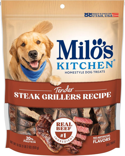 Milo's Kitchen Chicken Meatballs Dog Treats, 18-Ounce - Image 11