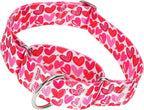 1.5 Inch Wide Dog Collar - No Pull Martingale Collar for Large Dogs, Heavy Duty Adjustable Training Collar for Medium, Large & XL Dogs(Cute Dog L) - Image 9