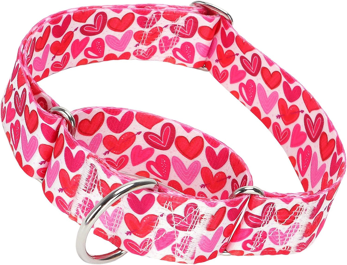 1.5 Inch Wide Dog Collar - No Pull Martingale Collar for Large Dogs, Heavy Duty Adjustable Training Collar for Medium, Large & XL Dogs(Cute Dog L) - Image 9