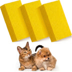 Pet Hair Remover Sponge Cat and Dog Hair Sponge Rubber Pet Fur Lifter Removal Tool, Remove from Furniture, Carpet, Bedding, Clothing, 6.26 x 3.28 x 1.89 Inch (Khaki,3 Pack) - Image 10