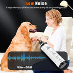 User holding Viwik dog nail grinder for pet claw care