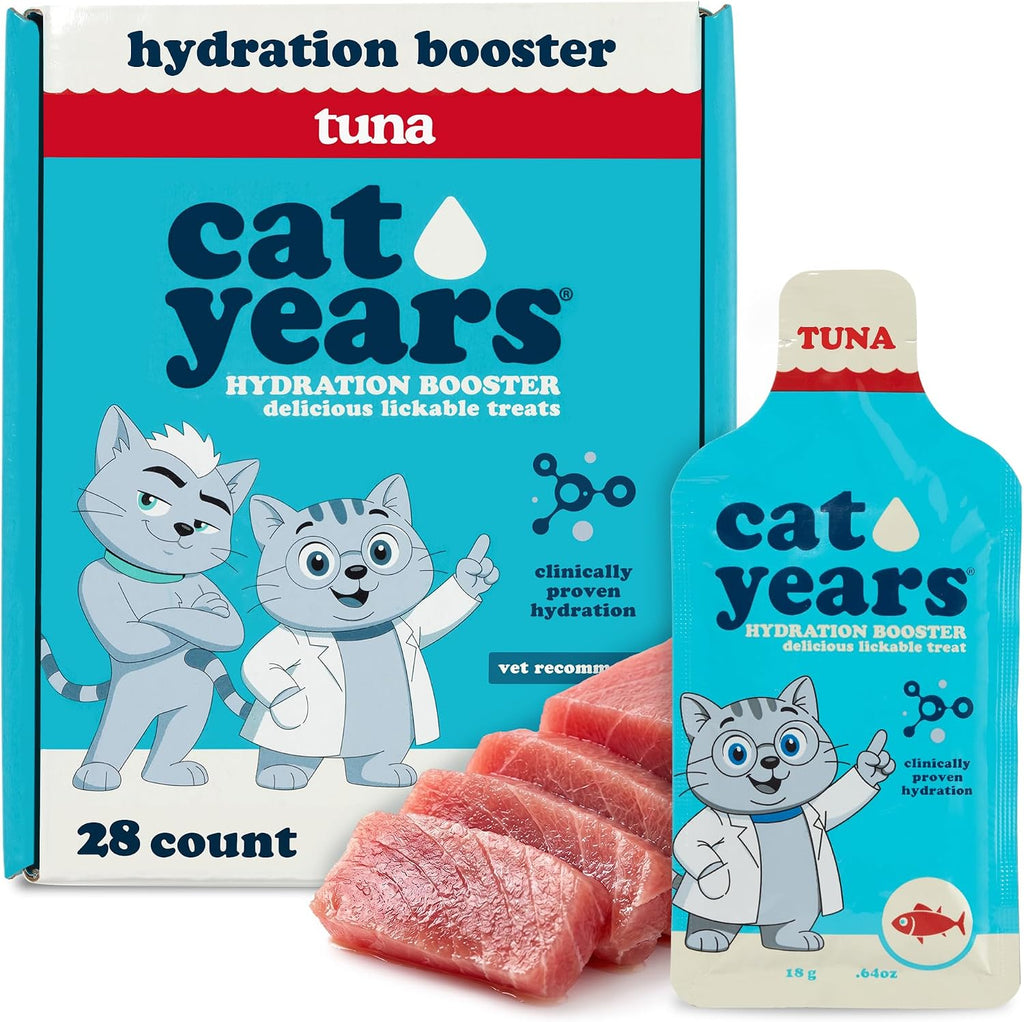 Cat Years Daily Lickable Cat Treat, Squeezable Hydration Booster, Supplement for Cats, 7-Pack, Chicken Flavor - Image 10