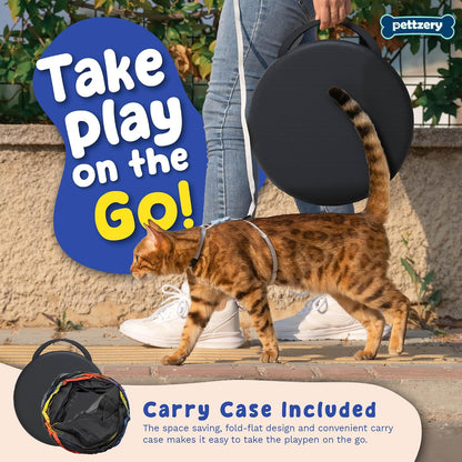 Breathable mesh pet enclosure suitable for kittens and small animals