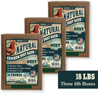 Backyard poultry care mineral dust bath box