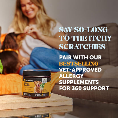 Pet Honesty veterinarian recommended topical skin spray for pets