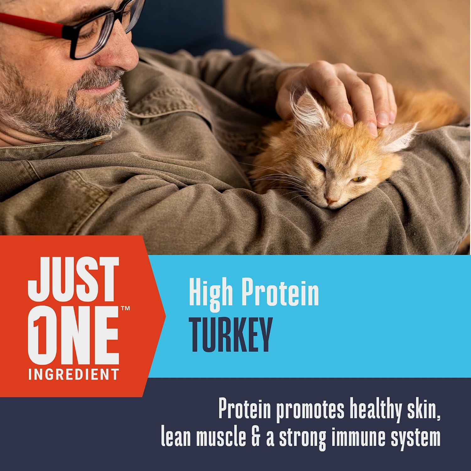 USA imported premium freeze dried turkey breast morsels close up view