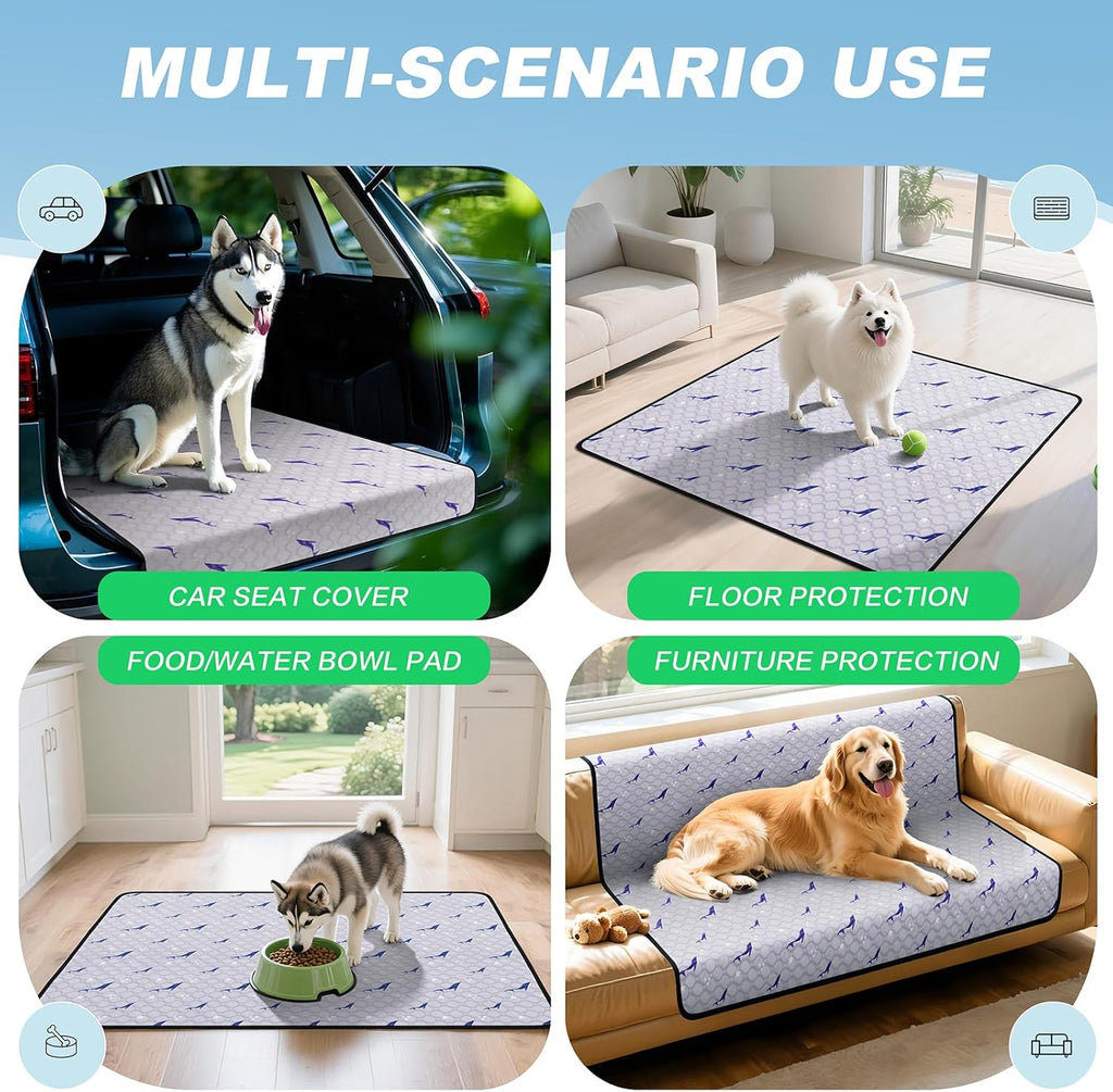 Velvopet dog pee pad inside a pet crate