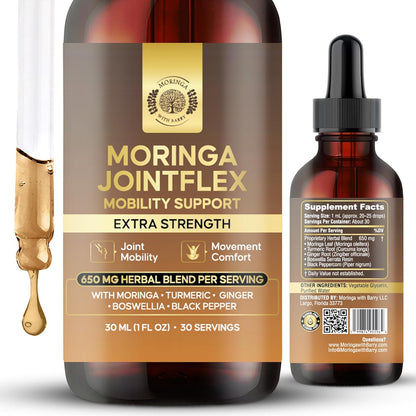 Moringa with Barry JointFlex Mobility Support Extract vitamins and supplements